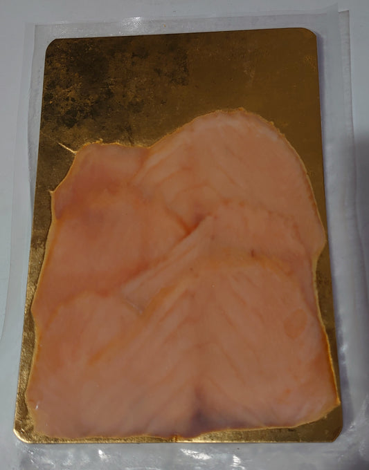 お買い得 化粧箱無し ウィスキー樽(燻材:ミズナラ)スモークアトランティックサーモン/125g 2パック (コピー)