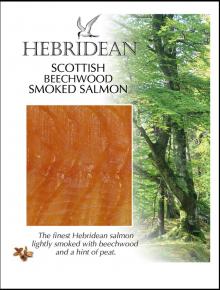 ビーチウッド(燻材:ブナ)スモークアトランティックサーモン/70g
