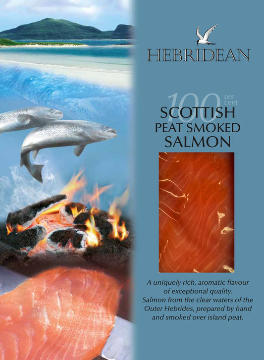 ピート(燻材:泥炭)スモークアトランティックサーモン/125g